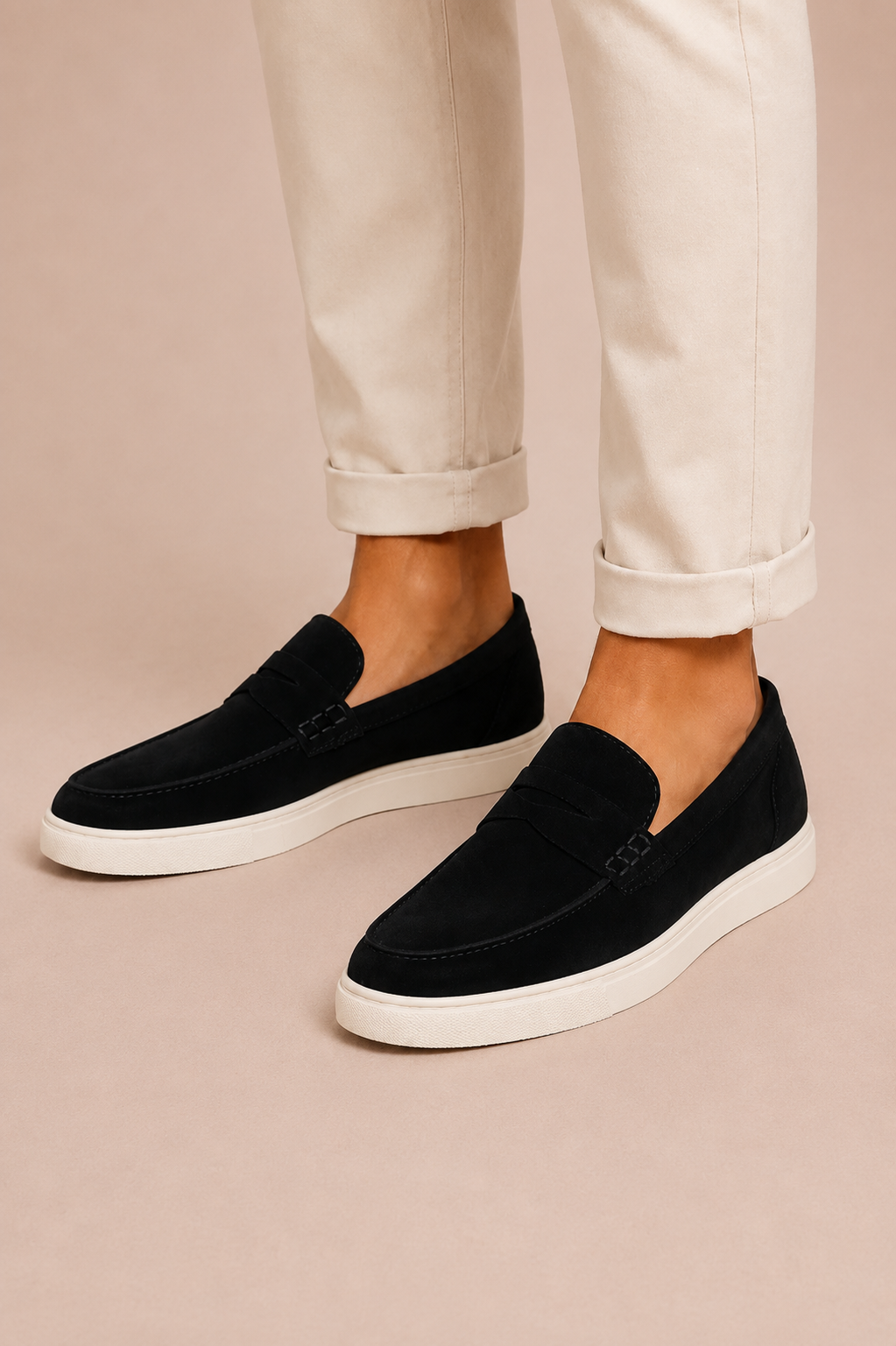 Casual mocassins voor heren met sneakerzool - Konrad