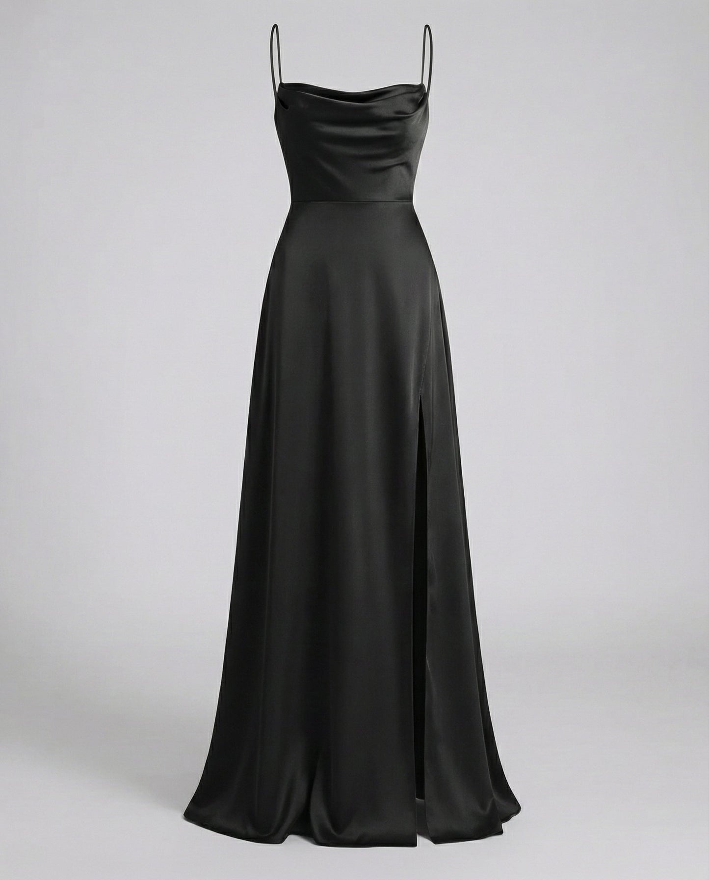 Maxi Jurk Dames Beinschlitz Elegant Casual Herfst